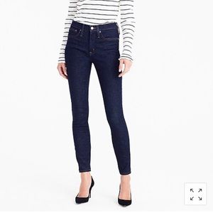Jcrew 9" high-rise toothpick jean